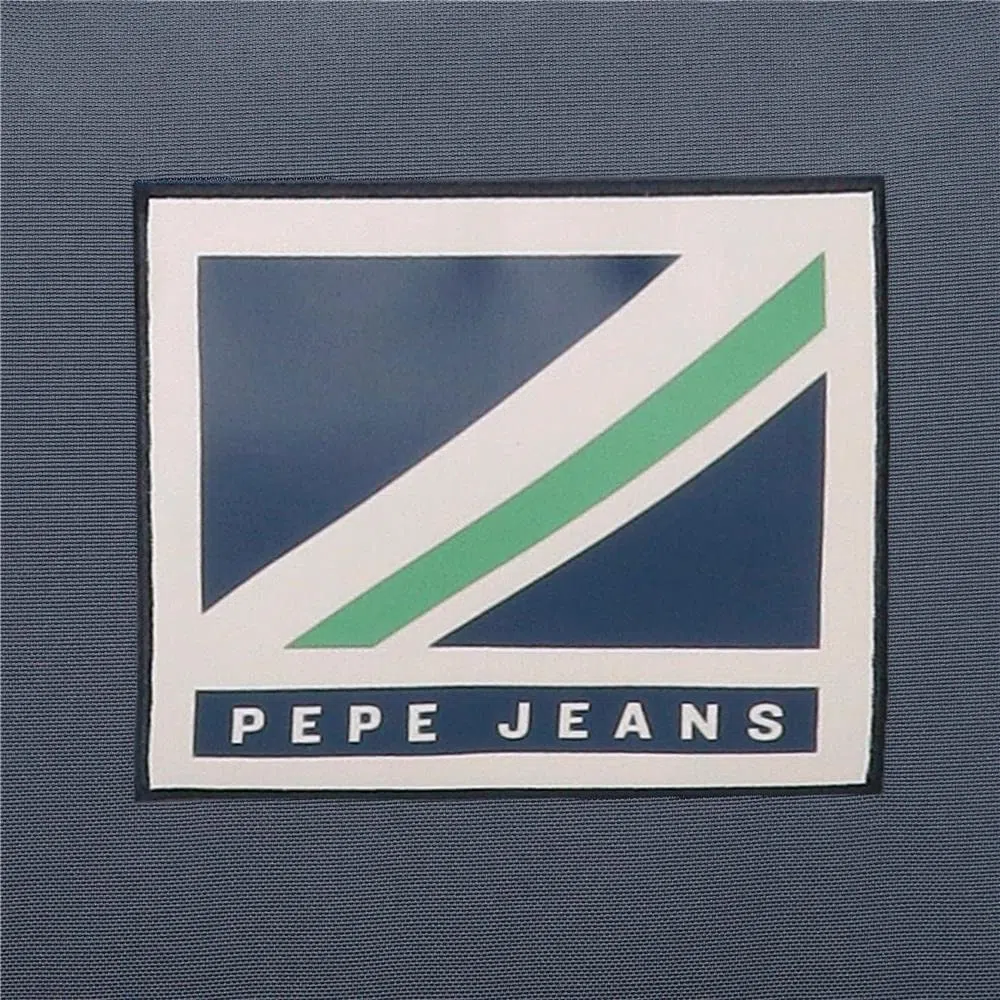 Pepe Jeans Tom Bandolera Azul 17x21x7 cms Poliéster