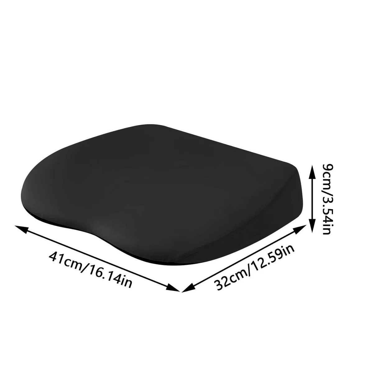 Cojín de asiento para conductor de asiento de coche, cojines de asiento de coche para personas bajas, cojín elevador de coche, cojines de asiento de coche con memoria de rebote, alivia la fatiga,