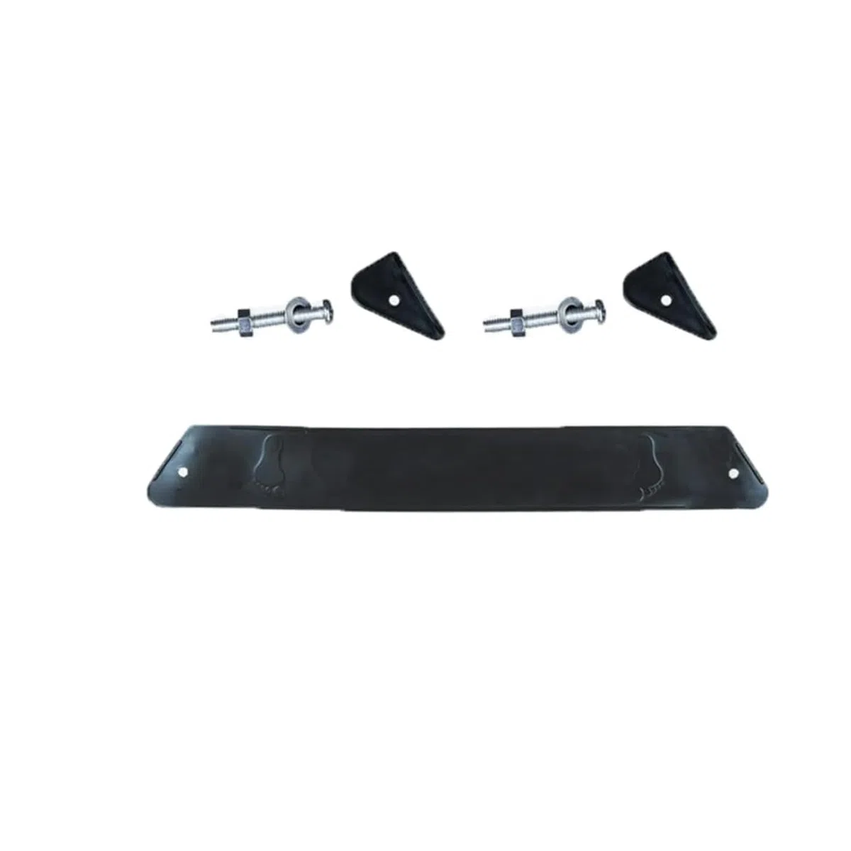 Un juego de reposapiés de repuesto para cochecito de bebé, ajustable, extensión de estribo y accesorios para asientos de cochecito, conectores para cochecito de bebé (37 cm)