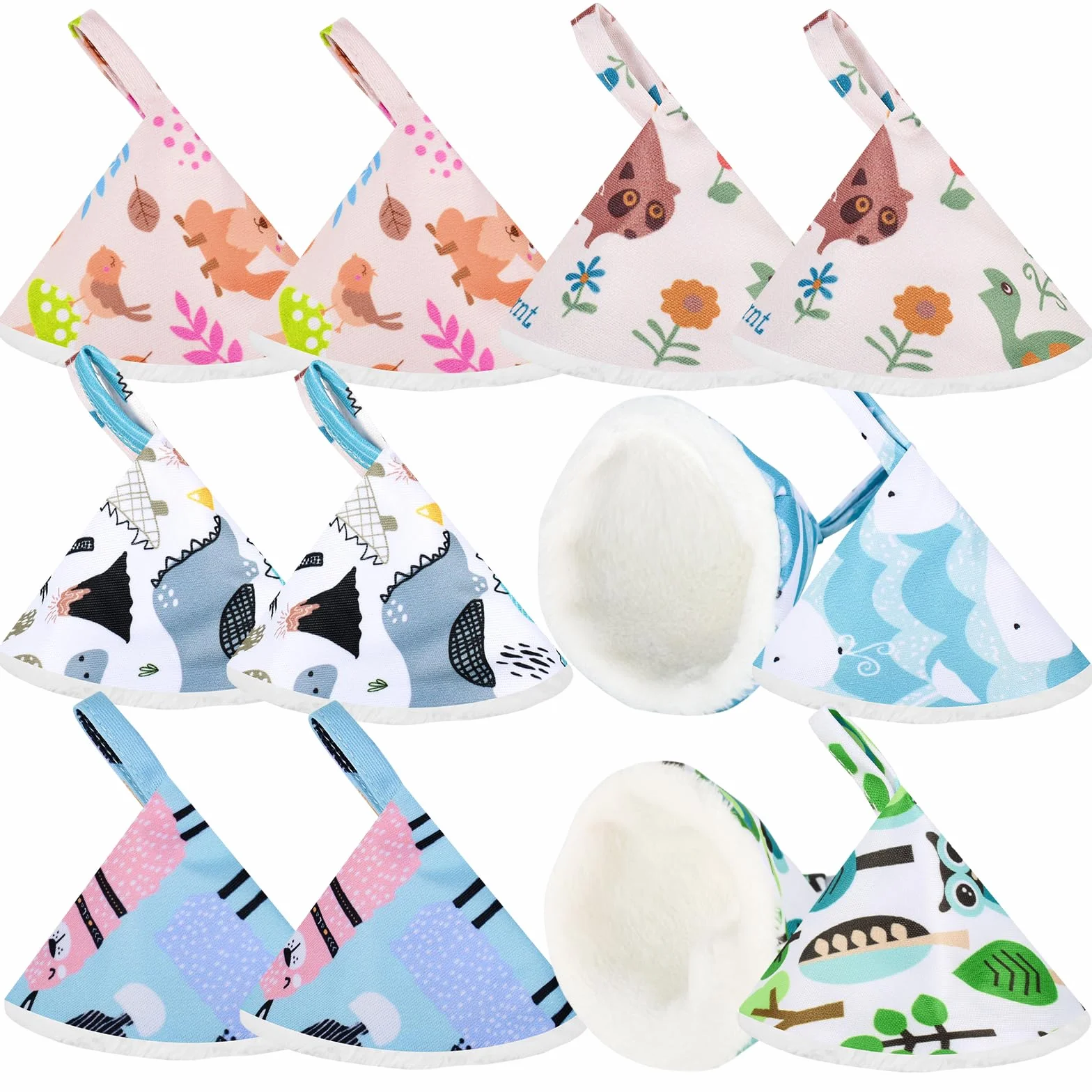 Pee Teepee - 12 fundas para pañales para bebé, mantente seco al cambiar pañales, accesorios de cambio de pañales con fuerte absorción de agua para niños, regalo de cumpleaños para recién