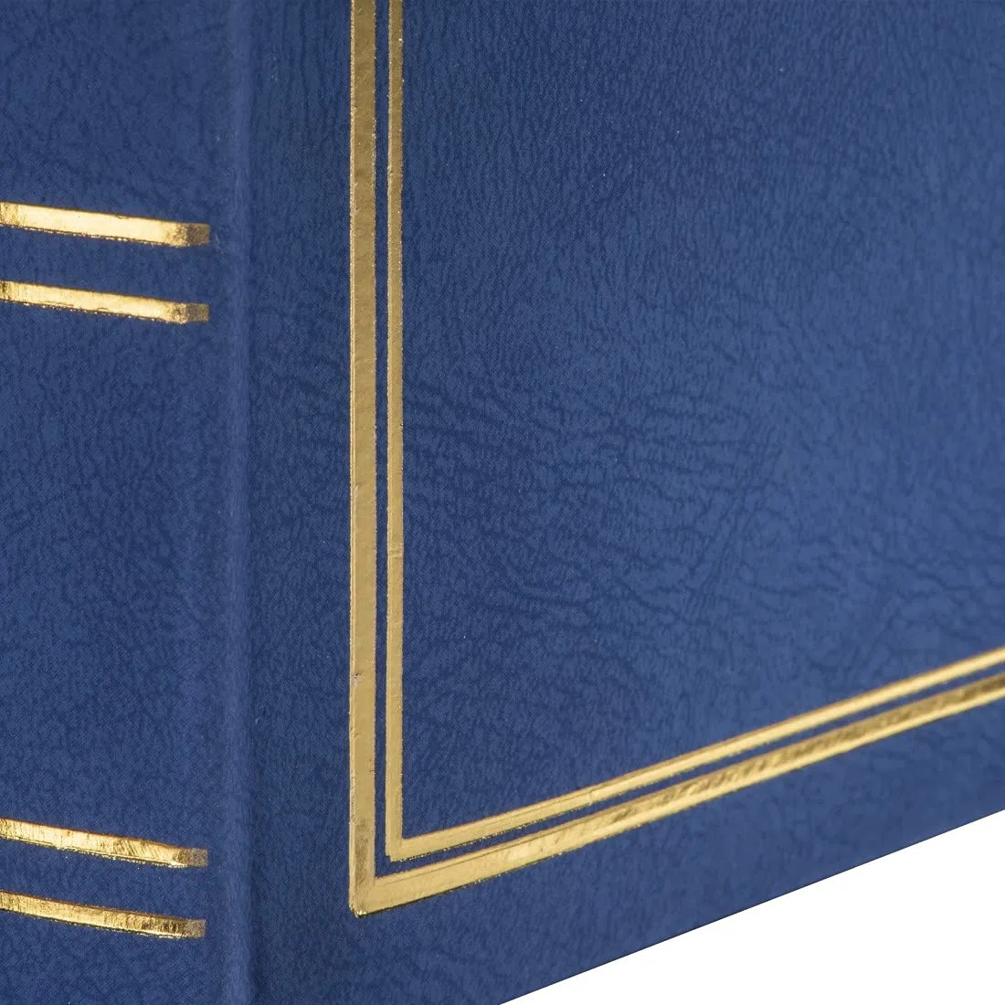 Hama | Álbum de Fotos para pegar y escribir (Álbum de fotografía de 10 x 15 cm, tamaño 30x30cm, con 80 hojas, papel cristal protector, fotos de 10x15 cm máximo 320 fotos) Color Azul