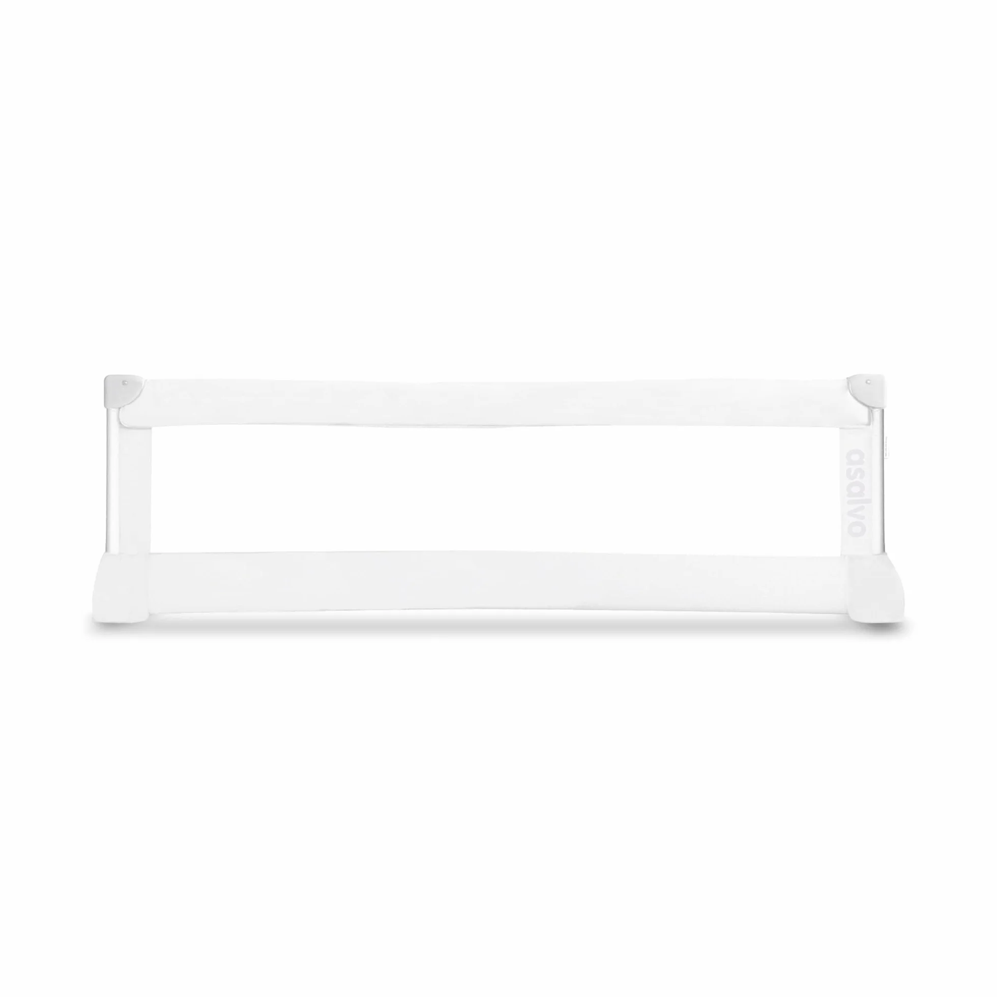 Asalvo Barrera de cama abatible 150 cm blanca