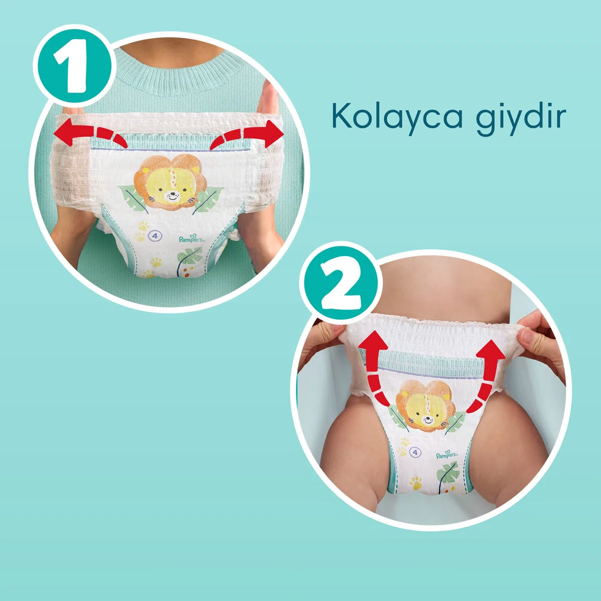 Pampers Pantalones De Noche Pañales De Pañal, 4