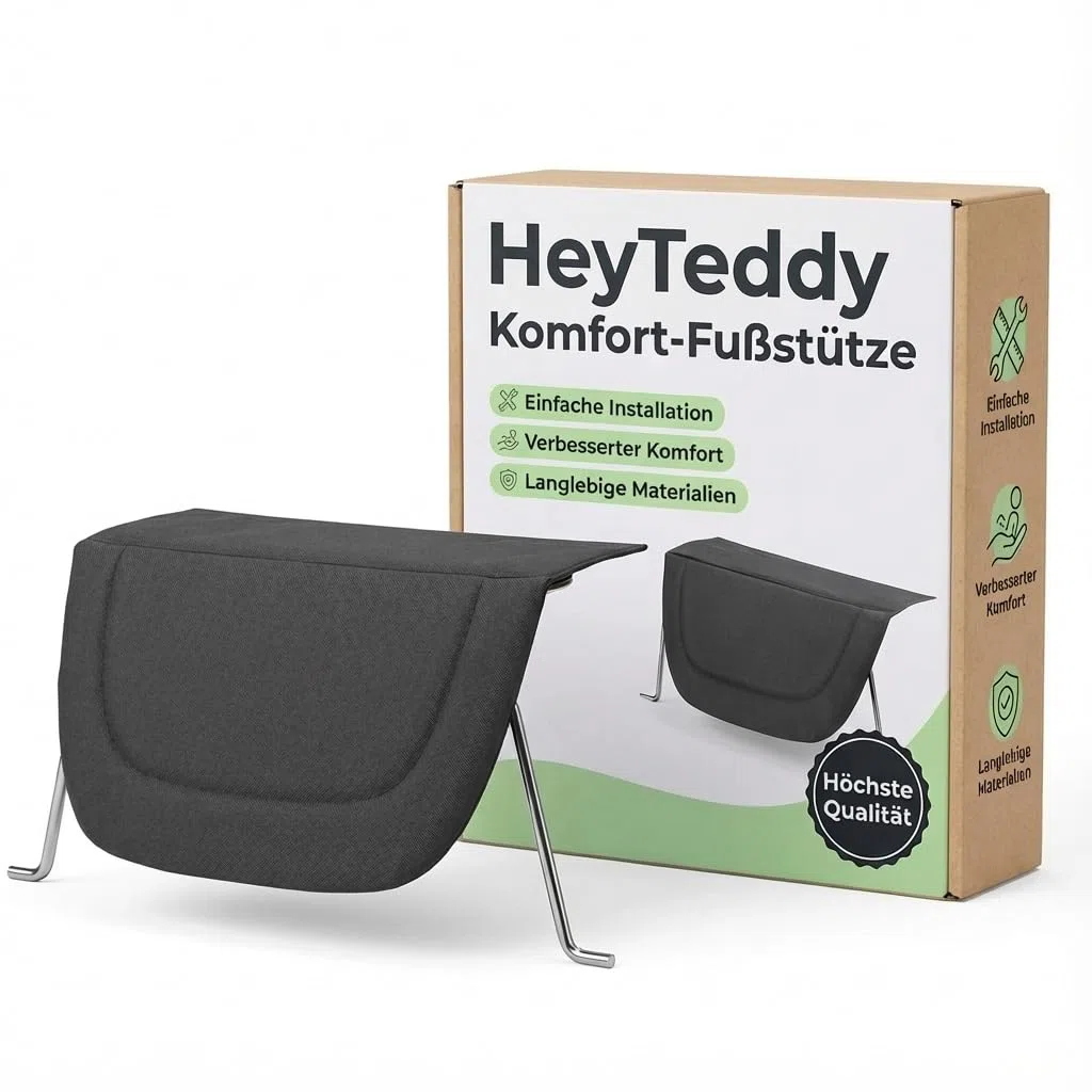 Reposapiés cómodo | Reposapiés para Joolz Aer & Aer+ Buggy – Paseos relajados y superficie de descanso más larga en negro