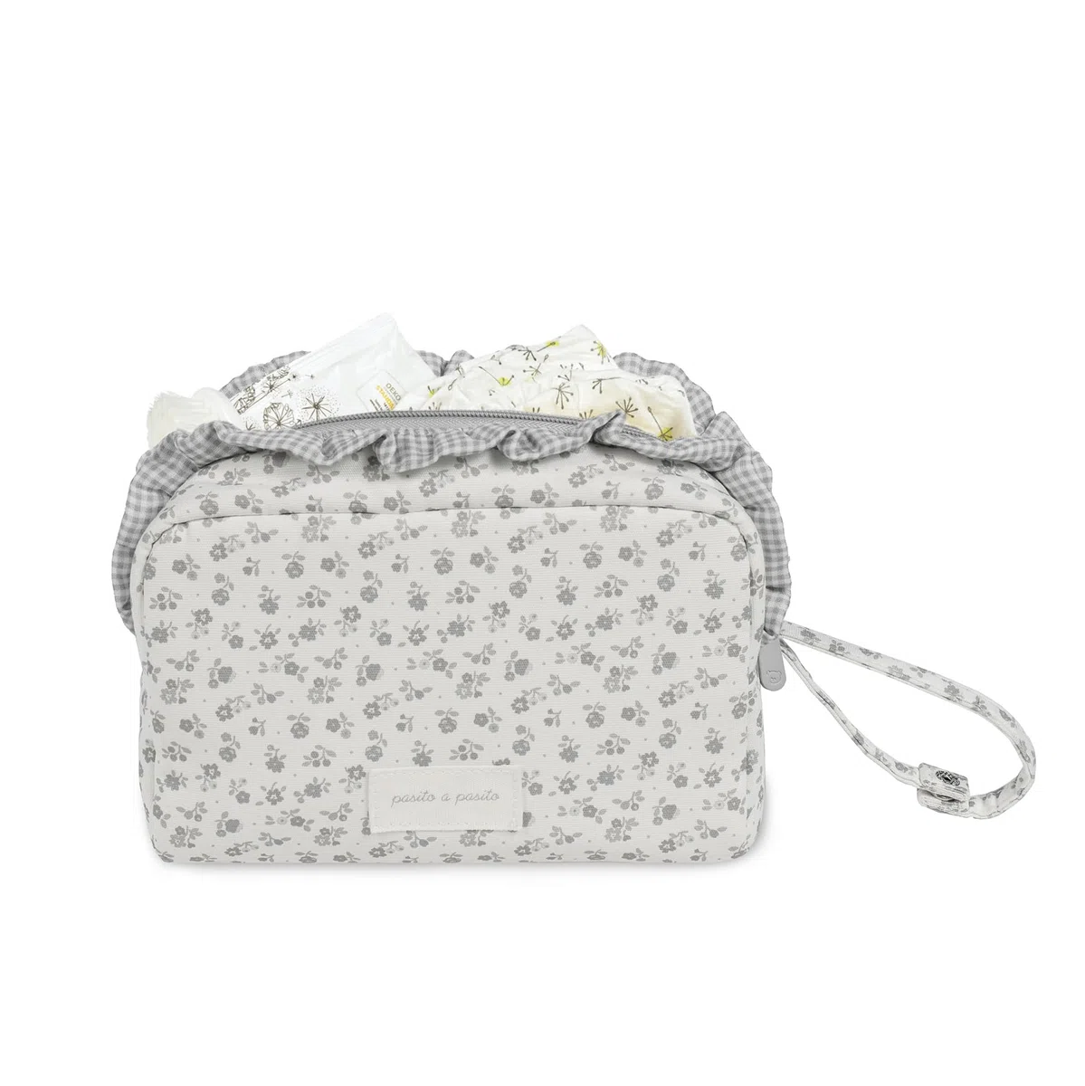 Neceser Little Bloom de Pasito a Pasito (Blanco)