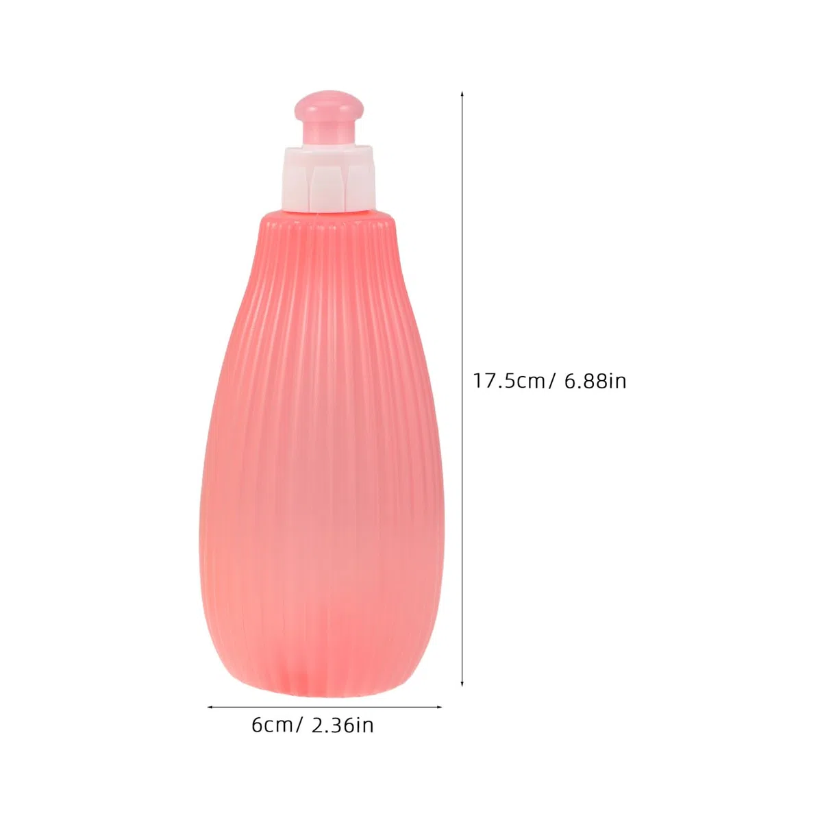 Hohopeti Kit Portátil de 3 Piezas para Limpieza Suave de Glúteos de Bebés Recién Nacidos, Botella de Bidé de 350ml para Cuidado Íntimo en Estancias Nocturnas y Hospital