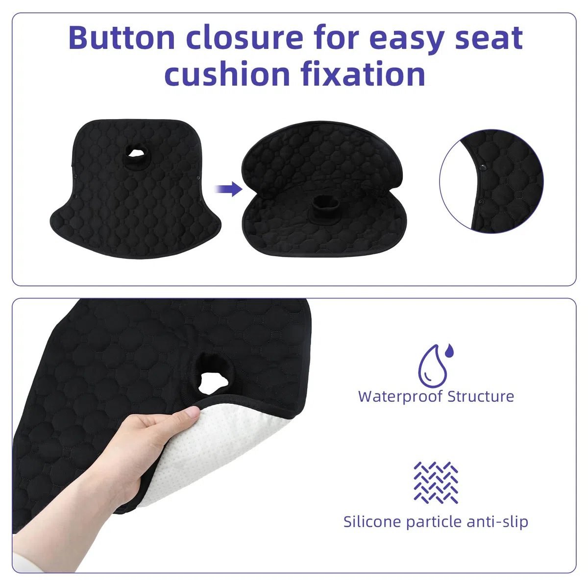 2 Piezas de la Silla Protectora Del Coche de la Silla de Niños Impermeable, con 3 Piezas Alfombras de Hombro Asiento para Niños para Cacerolas Entrenamiento Ajuste Todas Las Tallas Asientos de Coche