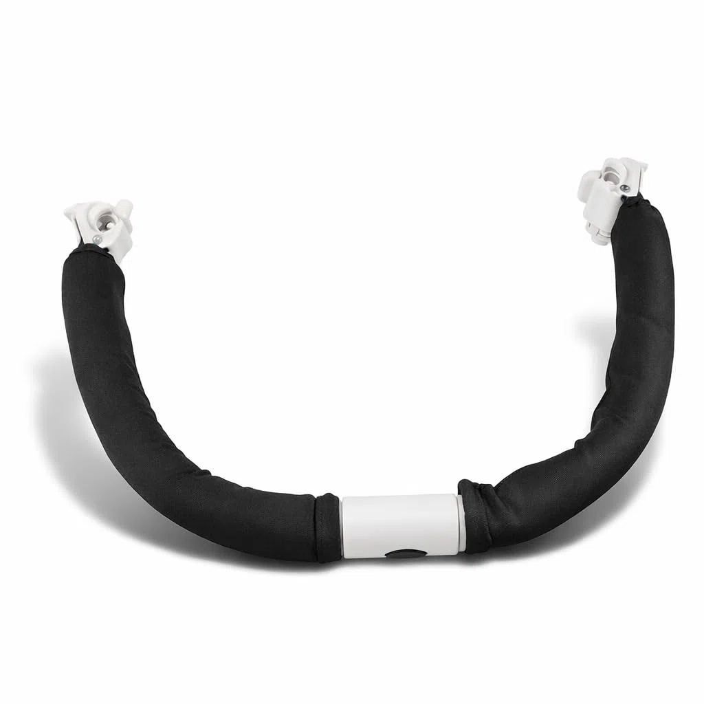 FTVOGUE Manillar Ajustable para Cochecito de Bebé, Barra Parachoques de Seguridad, Reposabrazos para Cochecito, Negro