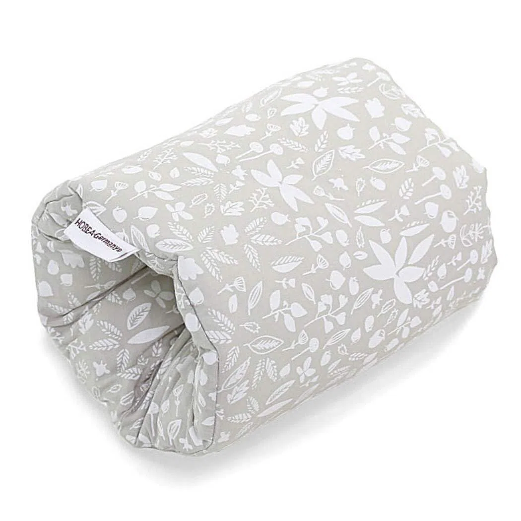 HOBEA-Germany Mini Almohada de Lactancia pequeña Almohada de Lactancia de Viaje en Diferentes diseños (Bosque mágico Gris)