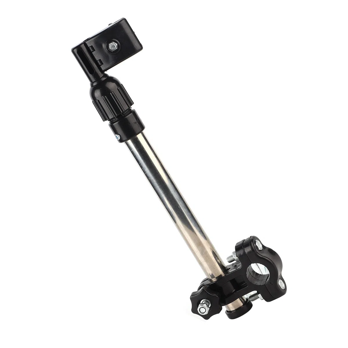 Soporte de acero inoxidable para silla de ruedas para silla de ruedas, cochecito de bebé, soporte de paraguas para silla plegable