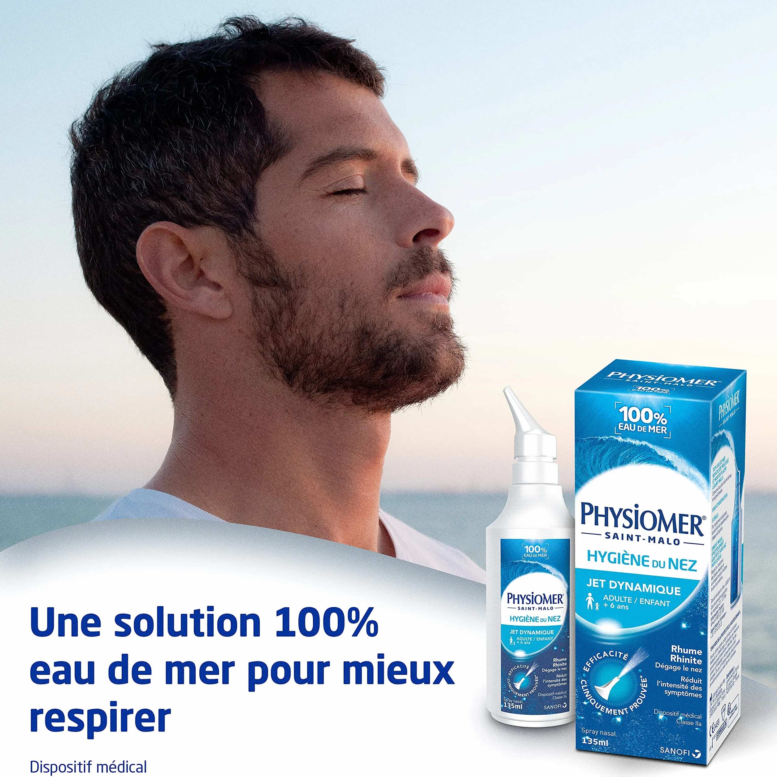 Physiomer Nasal Hygiene Dynamic Jet 2 x 135ml by Physiomer