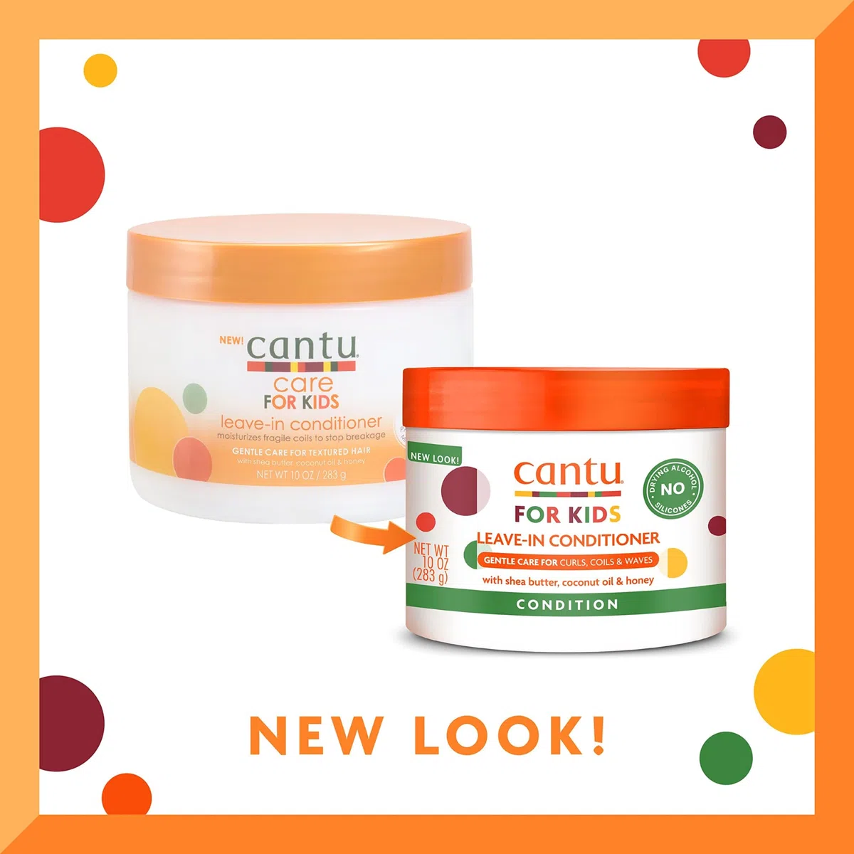 Cantu Cuidado para los Niños Suave Cuidar Texturizado Champú para Cabello+Acondicionador+Acondicionador sin Aclarado Juego de 3
