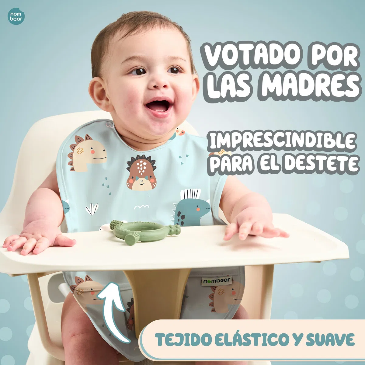 Baberos Bebe Impermeables - Baberos Impermeables para Bebés de 6 a 12 Meses, Babete Impermeável Bebe, Babero para Comida de Bebé, Delantal para Bebé, Paquete de 2
