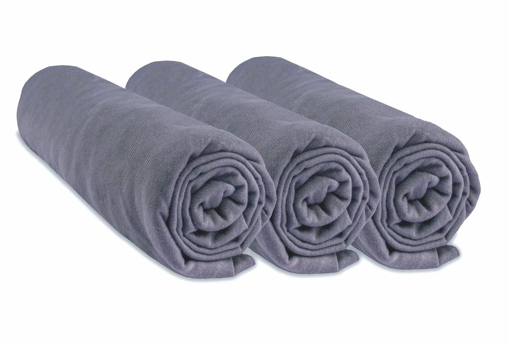 Juego de 3 sábanas de 70 x 160 cm, Cama Infantil, 70 x 160 cm, 100% algodón, Gris, Extensible y Transpirable, sueño Saludable | Marca Easy Dort | Certificado Oeko-Tex | Calidad| Fabricado en Europa