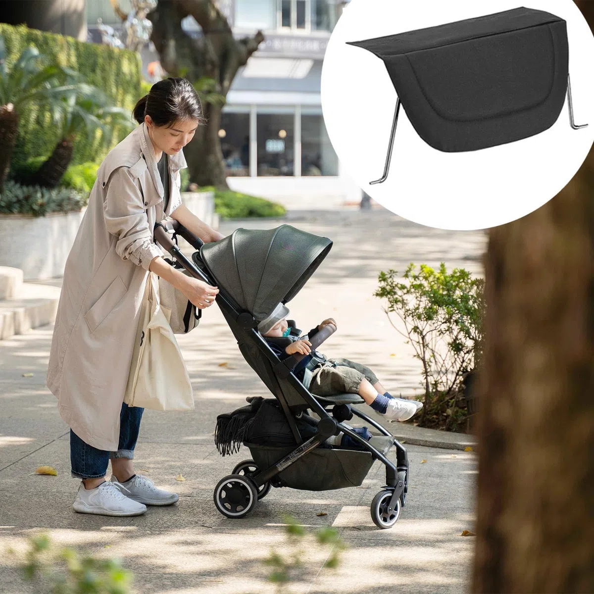 Reposapiés Extendido para Cochecito AER+/AER – Soporte Ajustable y Plegable – Mejora la Comodidad del Bebé – Materiales Suaves y Resistentes – Fácil Instalación
