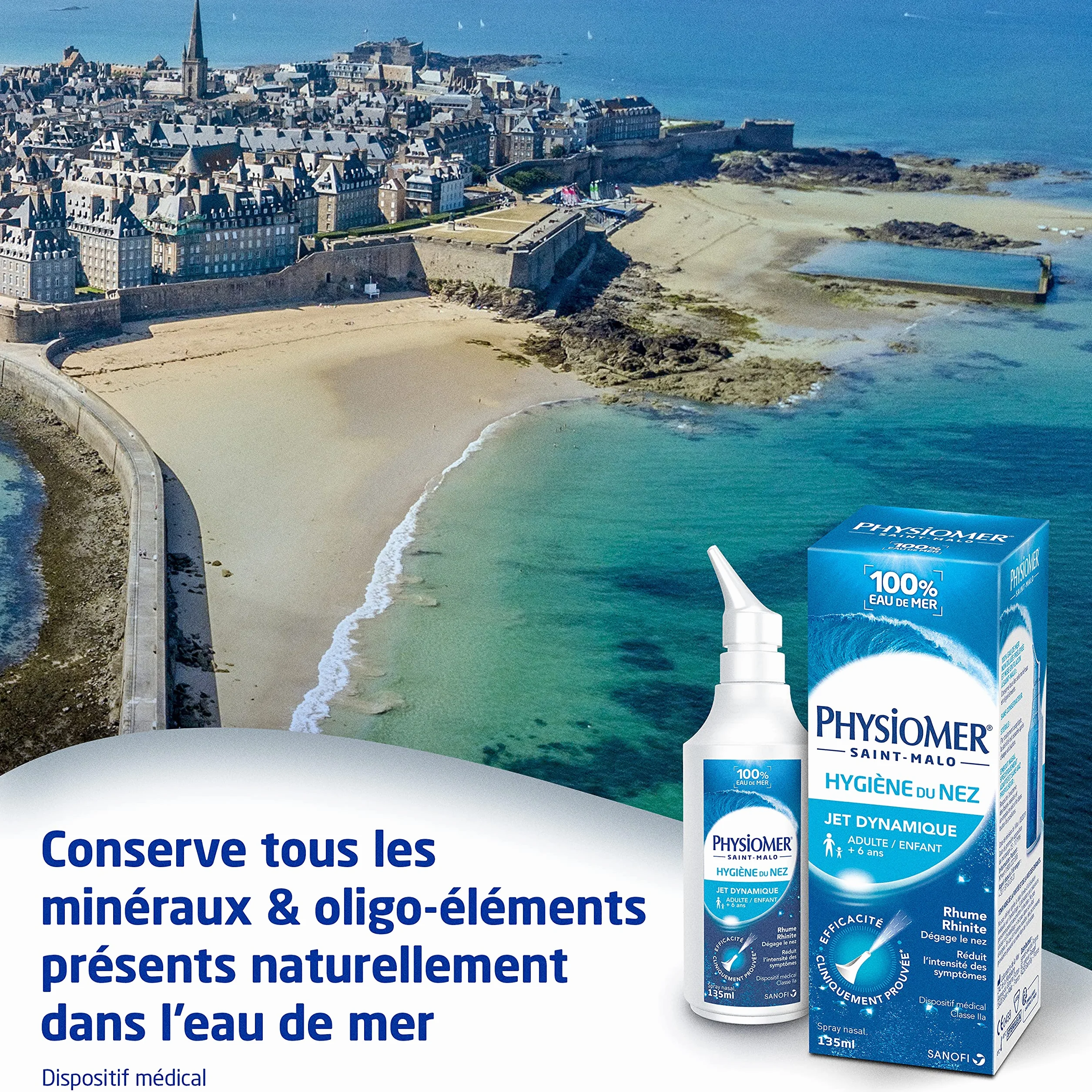 Physiomer Nasal Hygiene Dynamic Jet 2 x 135ml by Physiomer