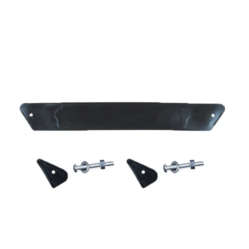 Un juego de reposapiés de repuesto para cochecito de bebé, ajustable, extensión de estribo y accesorios para asientos de cochecito, conectores para cochecito de bebé (37 cm)