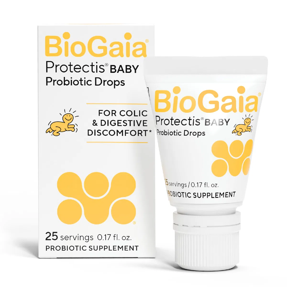 Everidis Health Sciences Gotas de probióticos Protectis para bebés, bebés, recién nacidos y niños cólicos, vómitos, estreñimiento y comodidad digestiva, 5 ML, 0.17 oz, 1 paquete