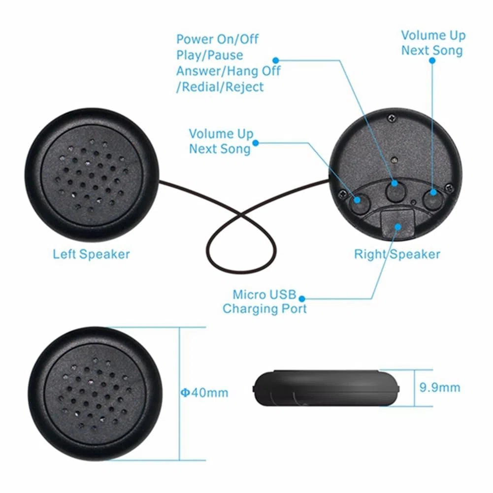 Diadema de Animales Auriculares Bluetooth InaláMbricos de Terciopelo Suave con MicróFono Diadema Bluetooth con Altavoz Delgado Antifaz para Dormir,E