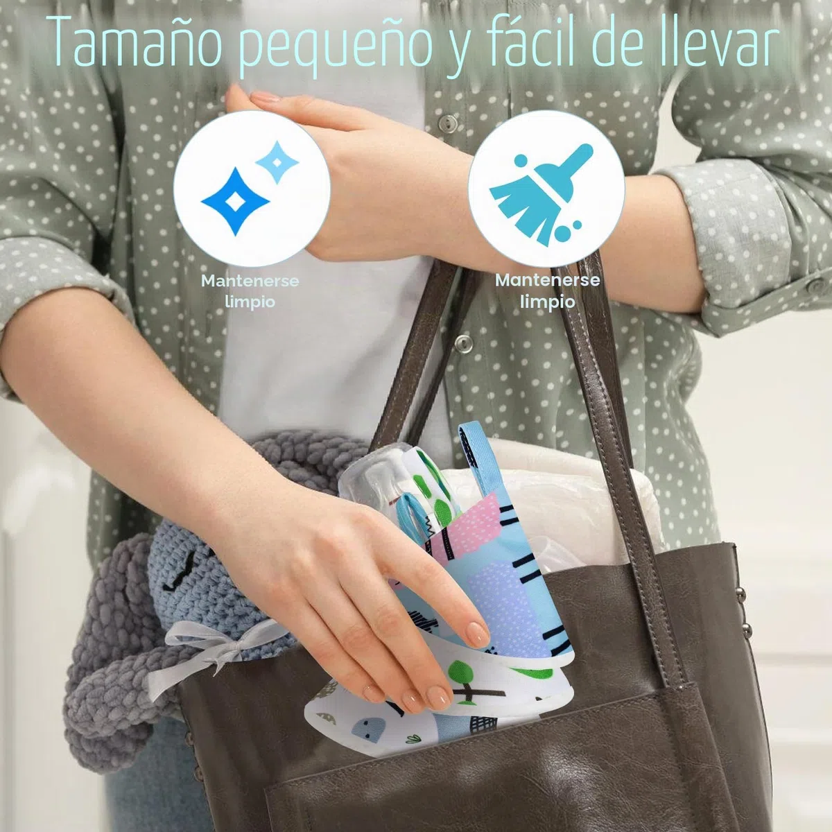 Pee Teepee - 12 fundas para pañales para bebé, mantente seco al cambiar pañales, accesorios de cambio de pañales con fuerte absorción de agua para niños, regalo de cumpleaños para recién