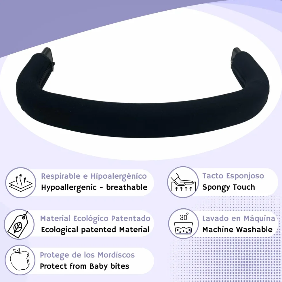 PROTEC TIF | Funda Protectora de Neopreno para Asa de transporte compatible con Bugaboo Cameleon 1 & 2 (Se coloca sobre la goma original)