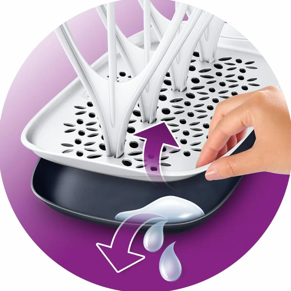 Philips Avent SCF149/00 - Rejilla de secado, color blanco